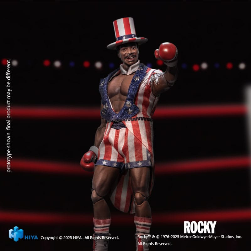 Rocky Exquisite Super Series Actionfigur 1/12 Apollo 16 cm 7