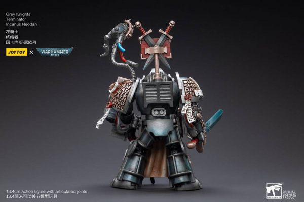 Warhammer 40k Action Figure 1/18 Grey Knights Terminator Incanus Neodan 13 cm 2