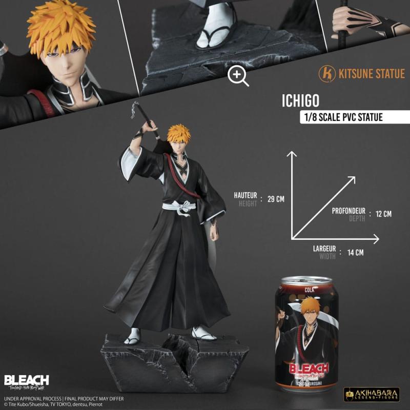 Bleach: Thousand-Year Blood War Figure PVC Statue 1/8 Ichigo 29 cm 1