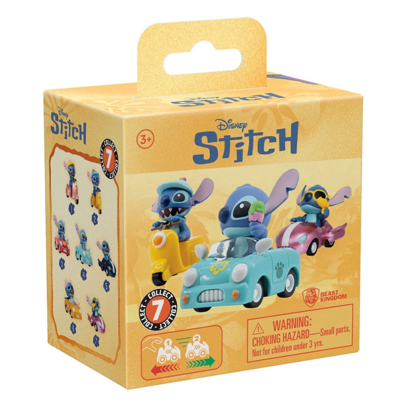 Lilo & Stitch Zoom Hero Pullback Vehicles with Figures Stitch (Blind Box Ver.) Assortment (12) 2