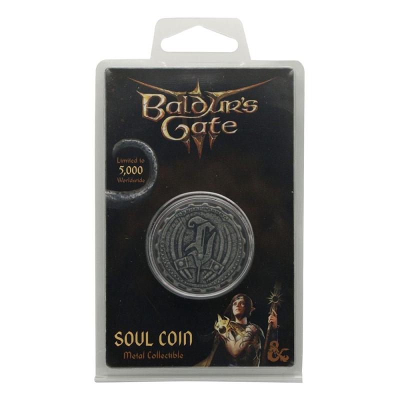 Dungeons & Dragons Collectable Coin Baldur's Gate 3 Collectible Soul Limited Edition