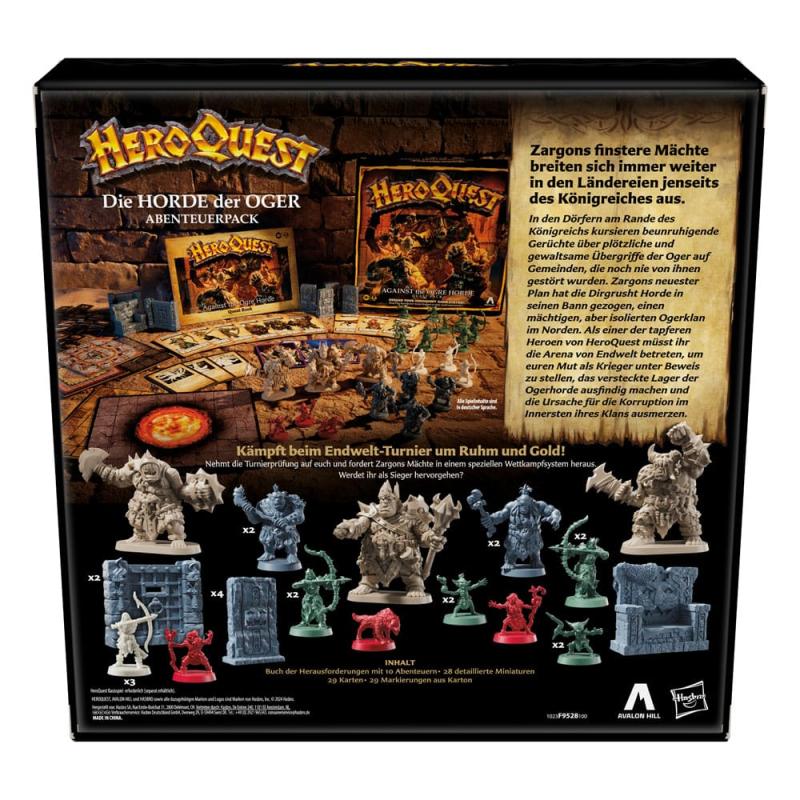 HeroQuest Board Game Expansion Die Horde der Oger Quest Pack *German Version*