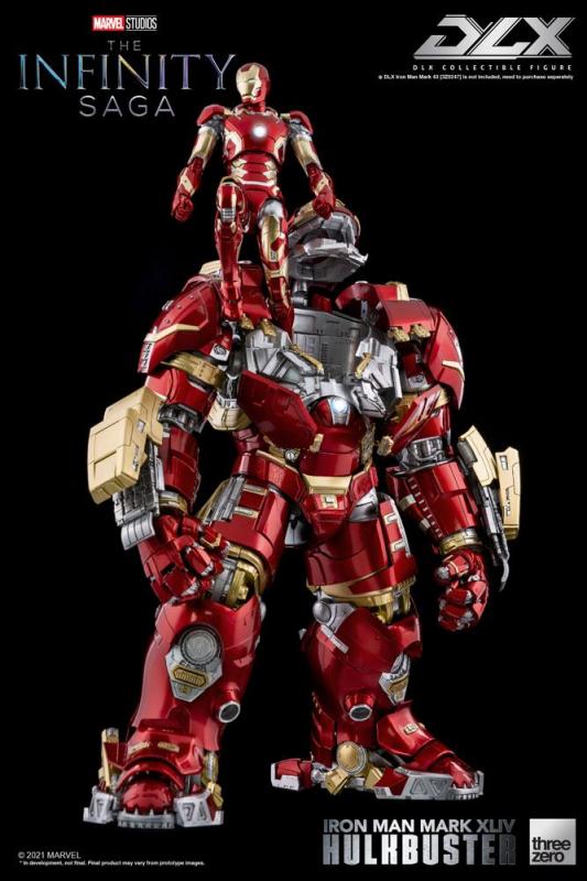 Infinity Saga: Iron Man Mark 44 Hulkbuster 1/12 DLX Action Figure - ThreeZero