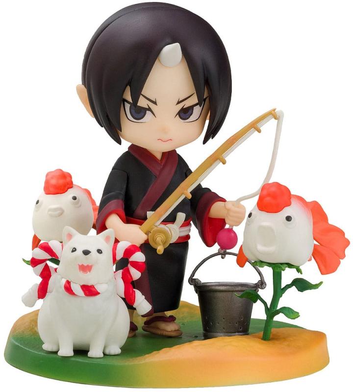 Hozuki no Reitetsu Hakotoniwa PVC Statue Hozuki & Shiro 11 cm