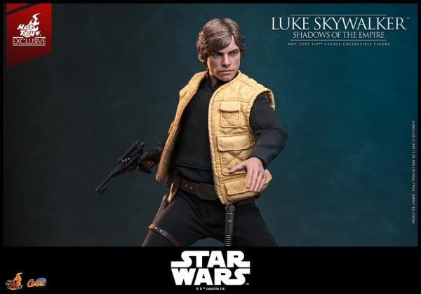 Star Wars Comic Masterpiece Action Figure 1/6 Luke Skywalker (Shadows Of The Empire) (Hot Toys Exclu 8