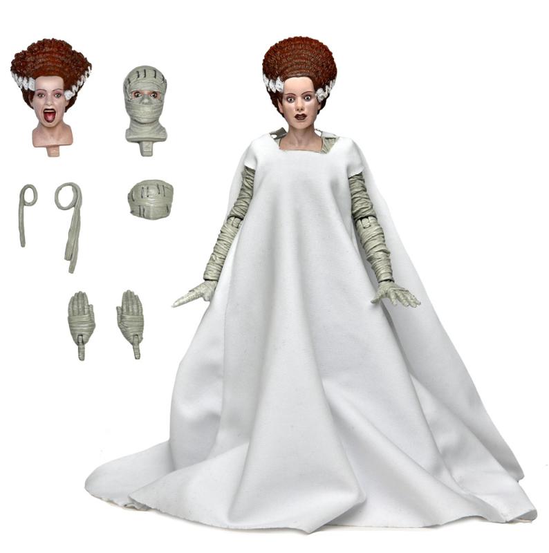 Universal Monsters: Bride of Frankenstein (Color) 18 cm Action Figure Ultimate - Neca