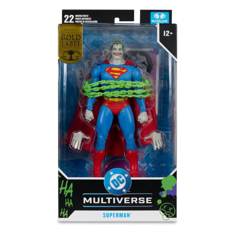 DC Comics DC Multiverse Action Figure Superman (Superman #9) (Jokerized) (Gold Label) 18 cm 6