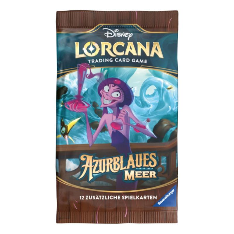 Disney Lorcana TCG Azurblaues Meer Booster Display (24) *German Edition*