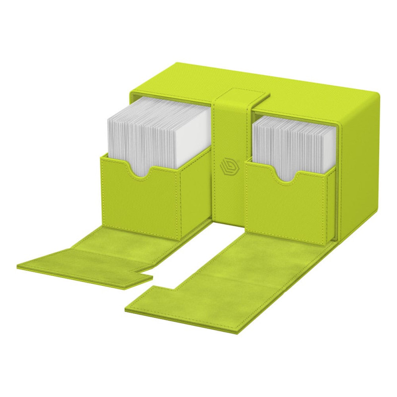 Ultimate Guard Twin Flip'n'Tray 200+ Xenoskin "Summer Edition 2025" - Lime 6