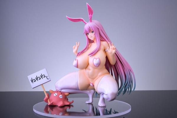 Original Character Statue 1/5 NeneneG Design Pink Hair-chan 21 cm