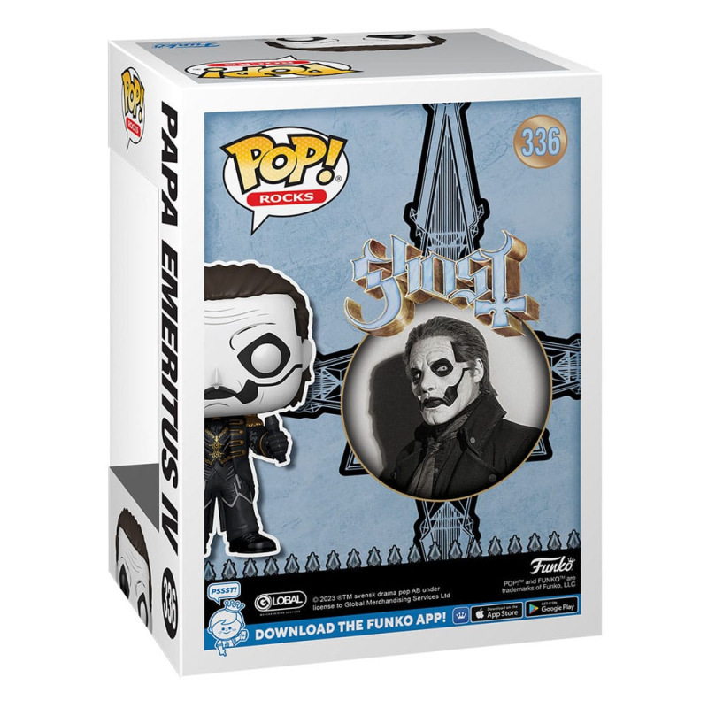 Ghost POP! Rocks Vinyl Figure Papa Emeritus IV 9 cm 2