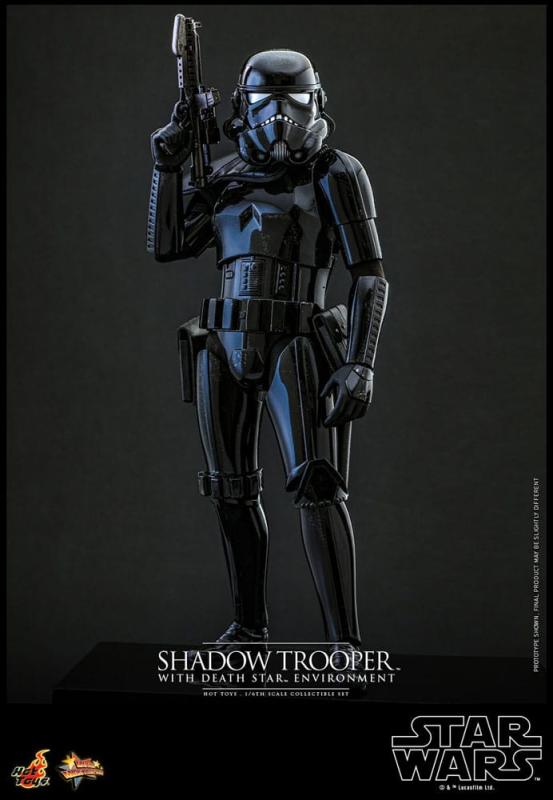 Star Wars Movie Masterpiece Action Figure 1/6 Shadow Trooper with Death Star Environment 30 cm