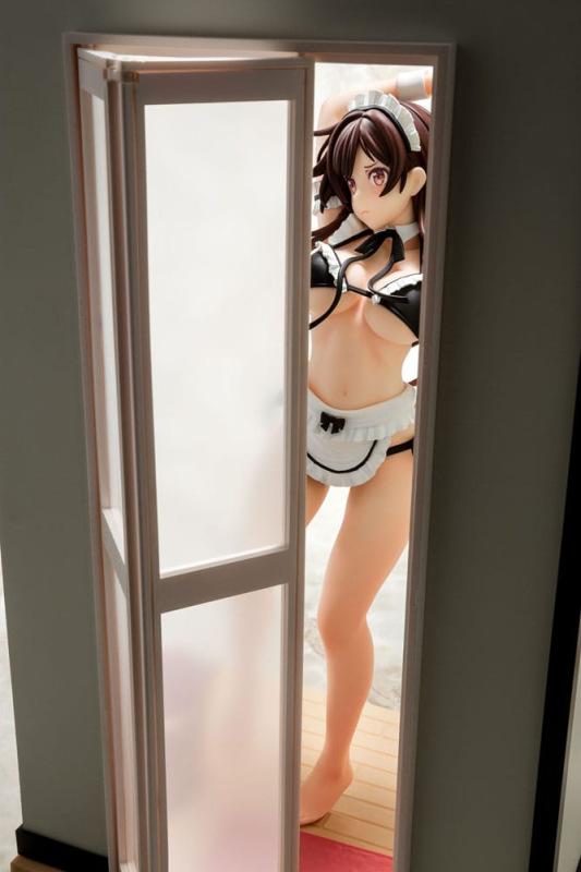 Rent-A-Girlfriend PVC Statue 1/6 Chizuru Mizuhara Maid Bikini ni Okigae 30 cm 8