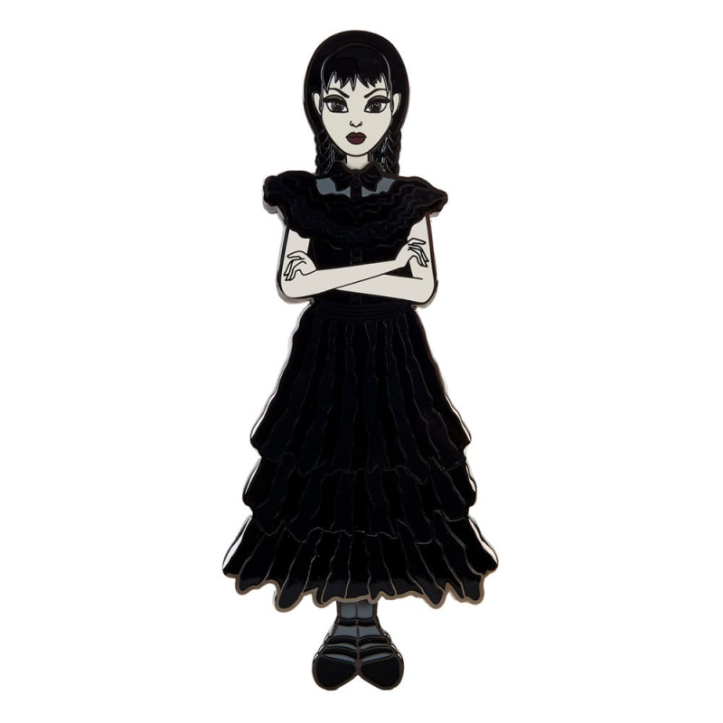 Wednesday by Loungefly Enamel Pins 4-Set Wednesday Addams Paper Doll 3 cm 2