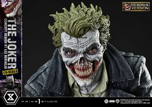 DC Comics Ultimate Premium Masterline Series Statue 1/4 The Joker (Concept Design by Lee Bermejo) DX 8