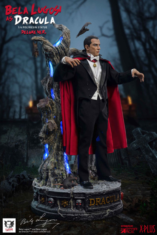 Dracula (1931) Superb Scale Statue 1/4 Bela Lugosi as Dracula Deluxe Version 60 cm 3