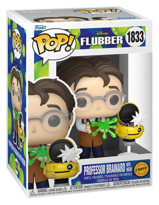 Flubber POP! Animation Vinyl Figures Professor w/Weebo w/Chase 9 cm Assortment (6) 3