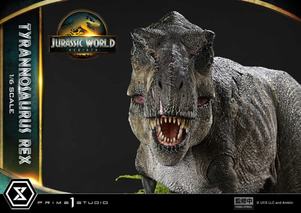 Jurassic World Rebirth Legacy Museum Collection Statue 1/6 Tyrannosaurus Rex 94 cm 8
