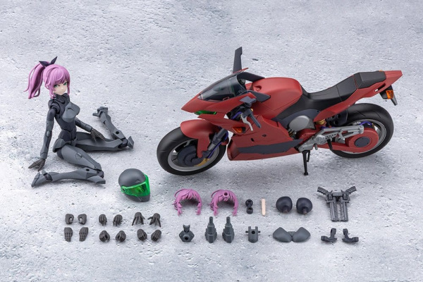 Megalomaria Unlimited Universe Plastic Model Kit Emulator Riding Package 16 cm 1