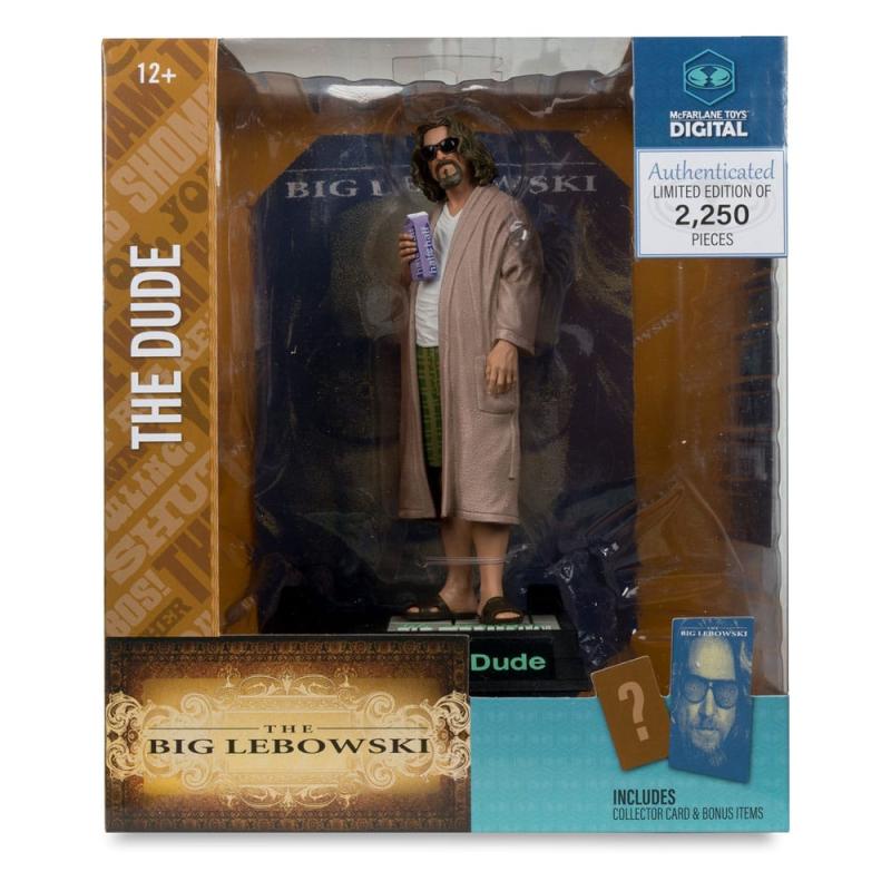 The Big Lebowski Movie Maniacs Action Figure The Dude (McFarlane Digital) 15 cm