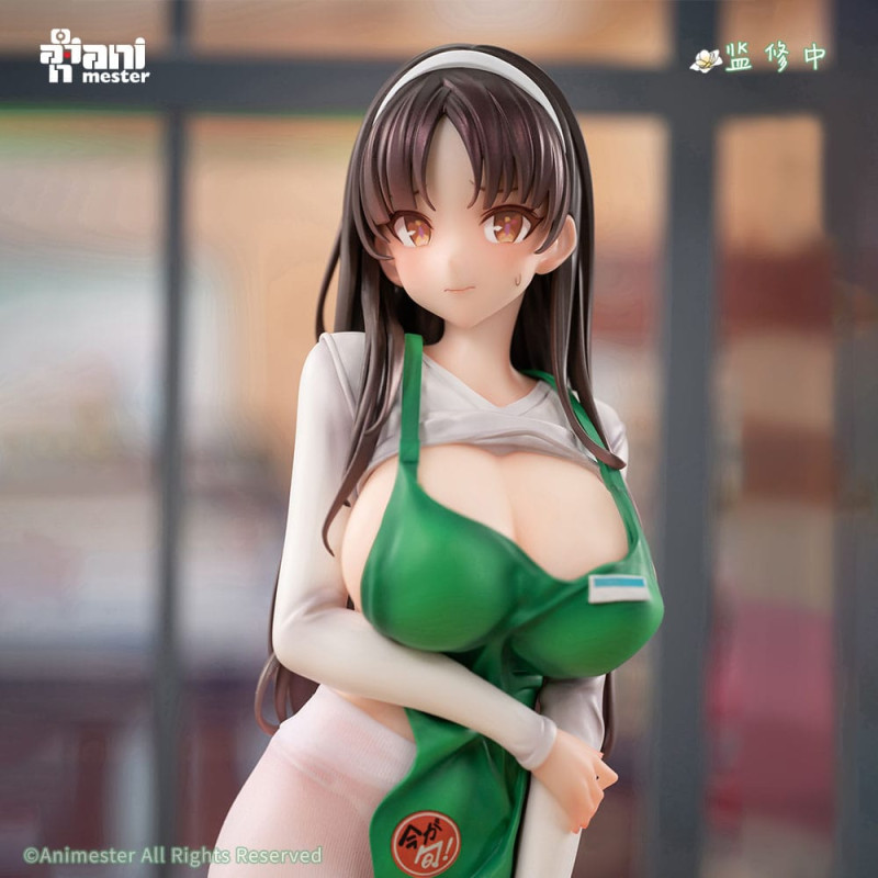 Original Character Statue 1/6 First Business! Mari Hanamiya the Gentle Shop Assistant illustration b 10