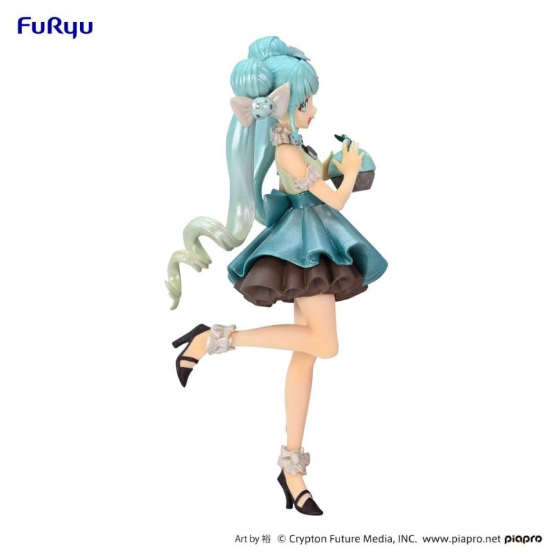 Hatsune Miku PVC Statue Hatsune Miku Chocolate Mint Pearl Color 17 cm