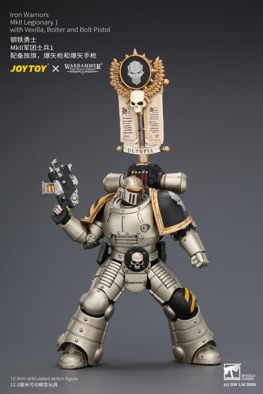 Warhammer The Horus Heresy Action Figure Iron Warriors MkII Legionary 1 12 cm 8