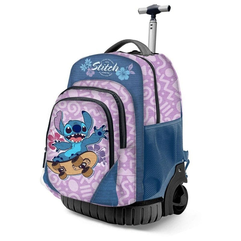 Lilo & Stitch Fan GTS Trolley Backpack Skate Lilac