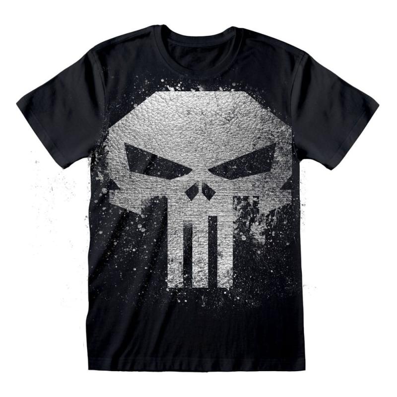 Punisher T-Shirt Skull With Metallic Ink