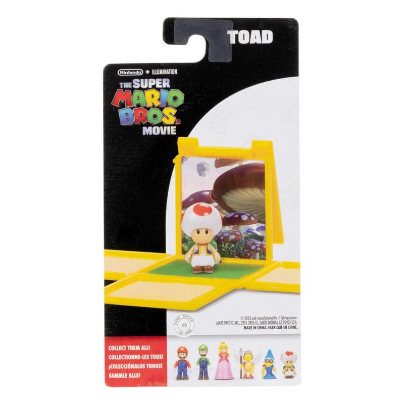 The Super Mario Bros. Movie Mini Figure Toad 3 cm