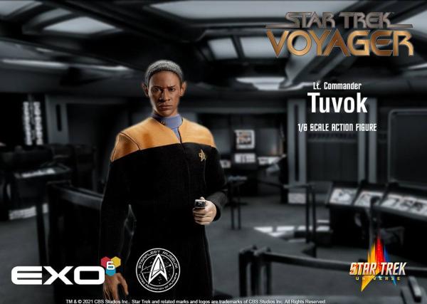 Star Trek Voyager: Lt. Commander Tuvok 1/6 Action Figure - Exo-6