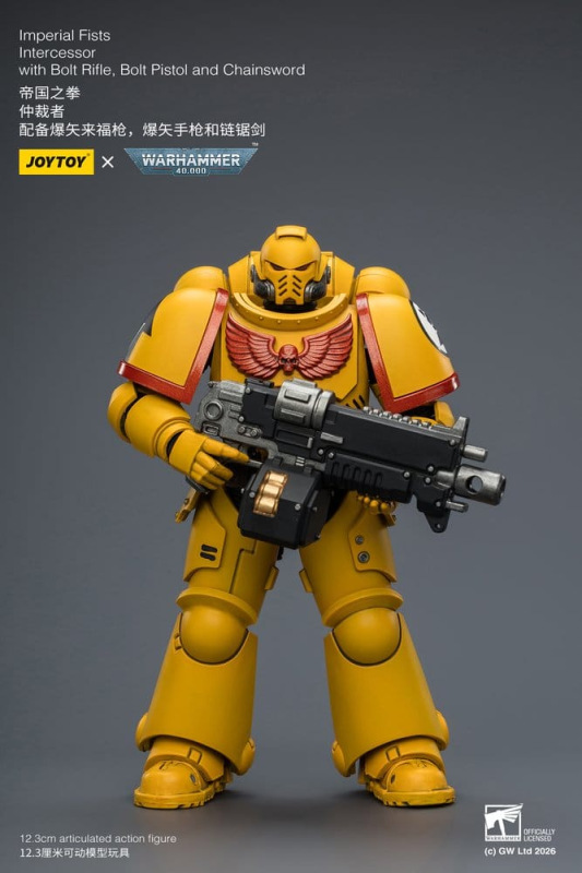 Warhammer 40,000 Action Figure Imperial Fists Intercessor 12 cm 9