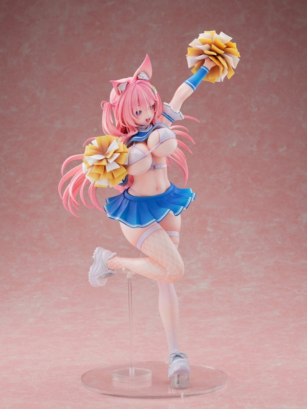 Original Character Statue 1/5 Kemomimi Cheer Girl illustration by Yatanuki Kei DX Version 35 cm 3