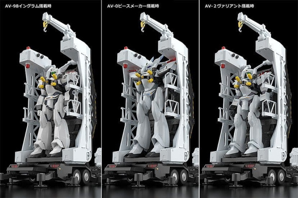 Mobile Police Patlabor Moderoid Plastic Model Kits 1/60 Type 98 Special Command Vehicle & Type 99 Sp 10