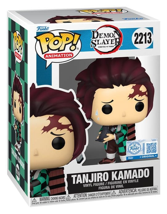 Demon Slayer: Kimetsu no Yaiba POP! Animation Vinyl Figures Tanjiro w/Crow 9 cm 1