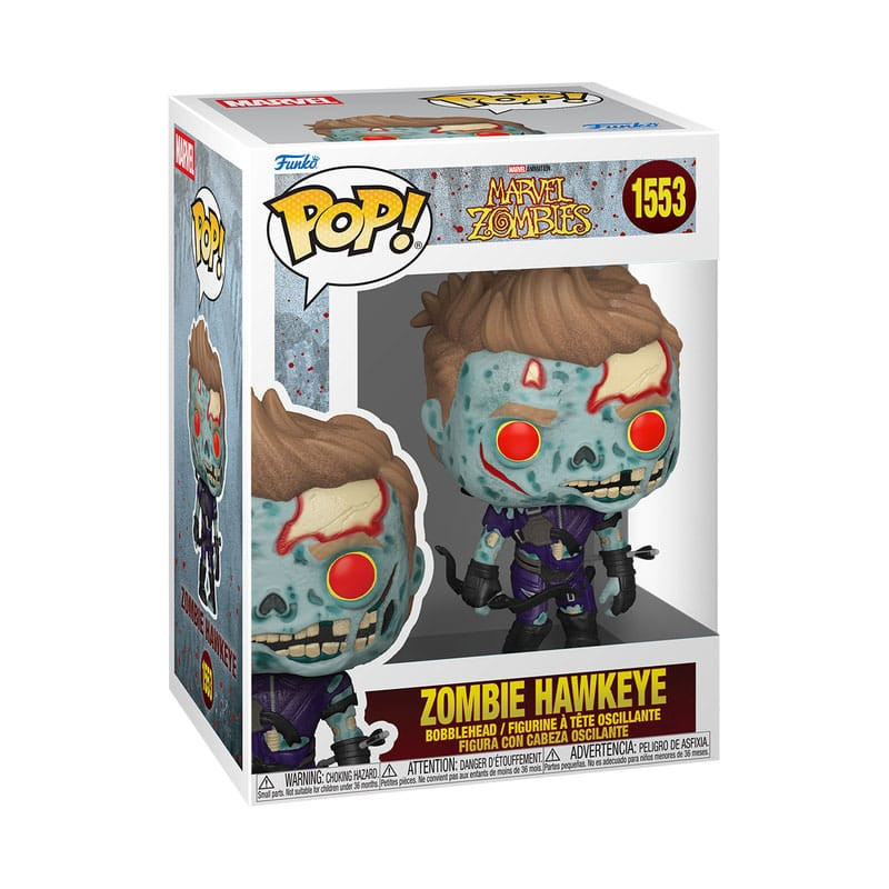 Marvel Zombies POP! Marvel Vinyl Figure Zombie Hawkeye 9 cm 1