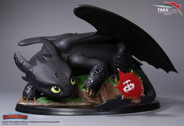 How To Train Your Dragon: Toothless 1/8 PVC Statue - Taka Corp Studio