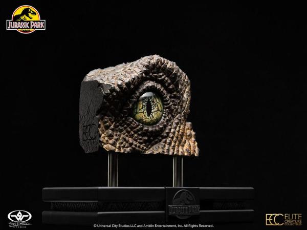 Jurassic Park 1/1 Replica Bust Velociraptor Eye 23 cm 3