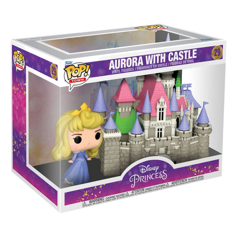 Disney: Ultimate Princess POP! Town Vinyl Figure Aurora & Castle (Sleeping Beauty) 9 cm 1