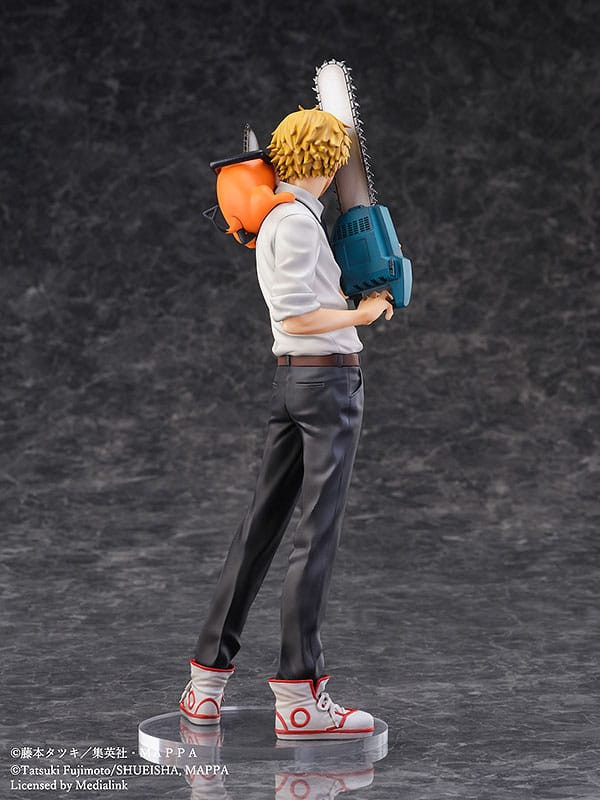 Chainsaw Man S-Fire PVC Statue 1/7 Denji & Pochita 24 cm 4