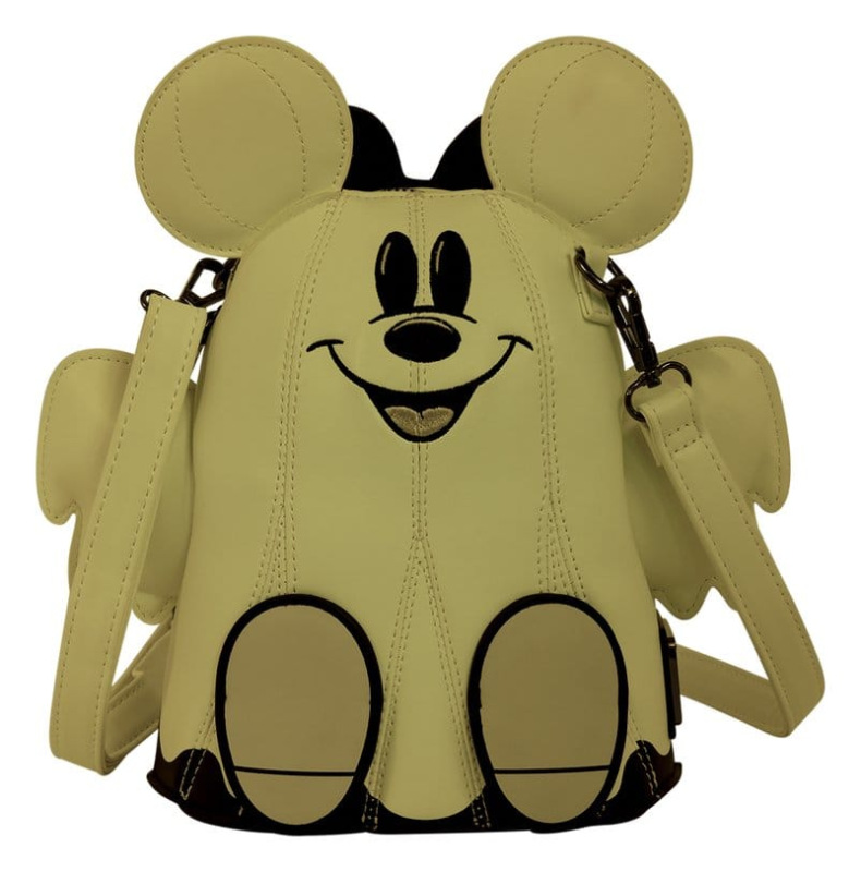 Mickey & Minnie by Loungefly Crossbody Ghost Glow Figural 1