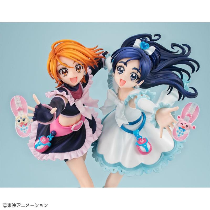 Pretty Cure PVC Statue Cure Black & Cure White