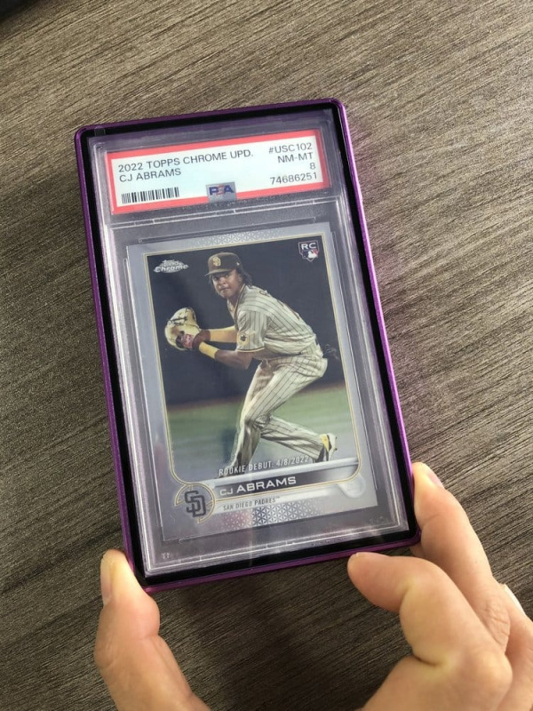 Slab Case Protectors for PSA Graded Cards Purple 1
