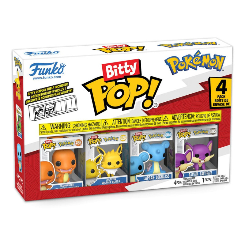 Pokémon Bitty POP! Vinyl Figure 4-Pack Series 2 2 cm 2