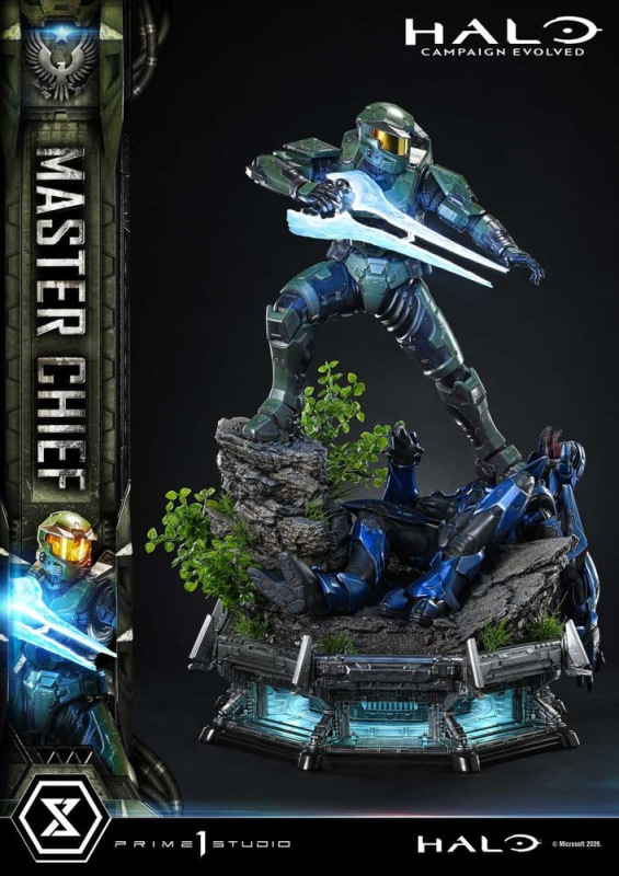 Halo Ultimate Premium Masterline Series Statue 1/4 Campaign Evolved Master Chief Bonus Version 78 cm 12