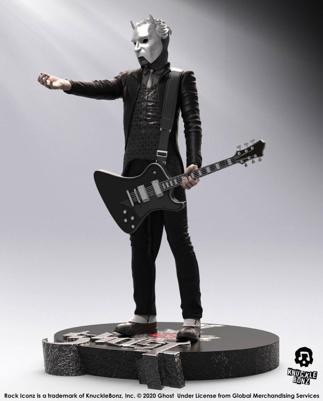 Ghost Rock Iconz Statue Nameless Ghoul (Black Guitar) Limited Edition 22 cm 2