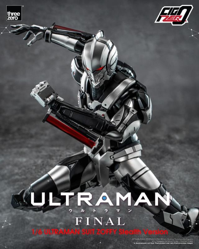 Ultraman Final FigZero Action Figure 1/6 Ultraman Suit Zoffy Stealth Version 30 cm 11