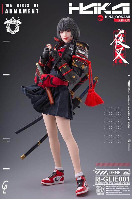 Original Character i8Toys x Gharliera Action Figure 1/6 The Girls of Armament Kina Ookami 28 cm