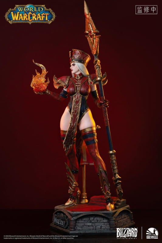 World of Warcraft Silicone Statue 1/3 Sally Whitemane 108 cm 12