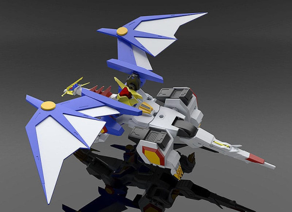Absolutely Invincible Raijin-Oh Moderoid Plastic Model Kit Bakuryu-Oh 16 cm 5